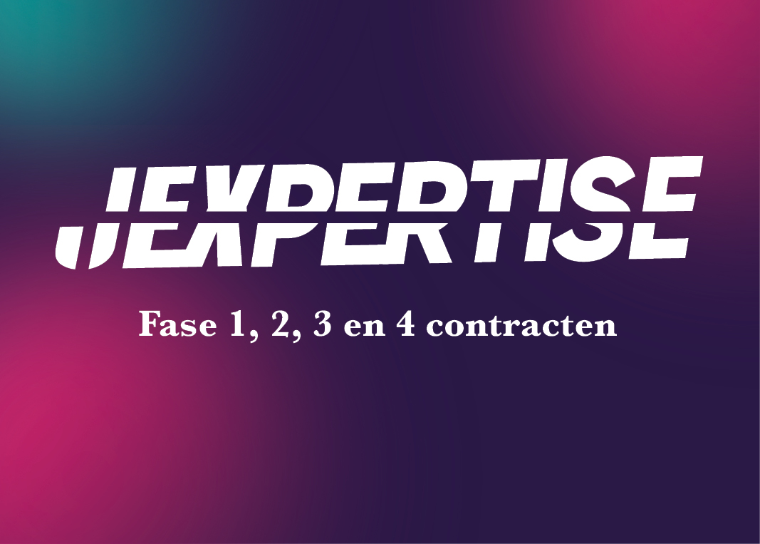 Lees alles over de fase 1,2,3 en 4 contracten | JEX